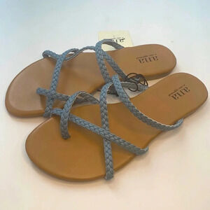 ANA Sandals Chambray Blue New